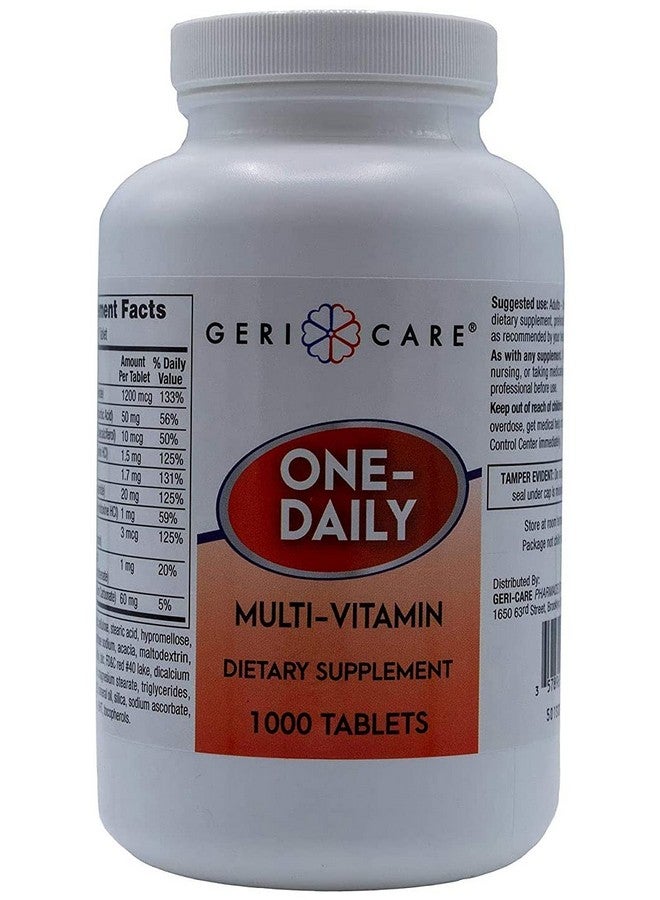 GeriCare Multivitamin Supplement Tablets (Bottle Of 1000) - Image 2