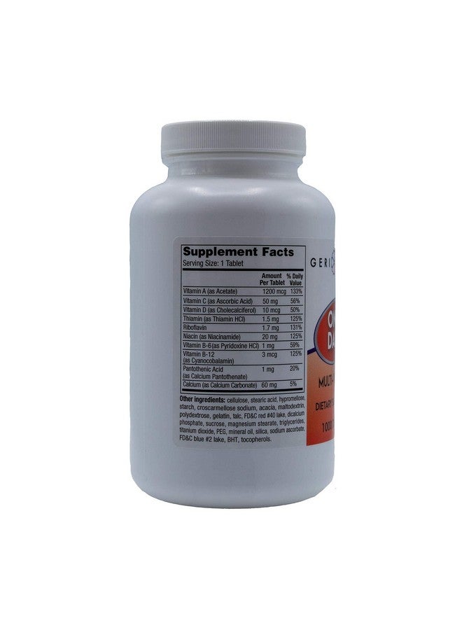 GeriCare Multivitamin Supplement Tablets (Bottle Of 1000) - Image 3