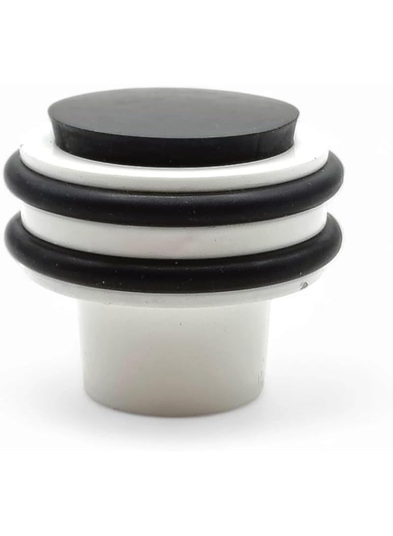 German door bumper with shock absorbing rubber retainer - Image 1