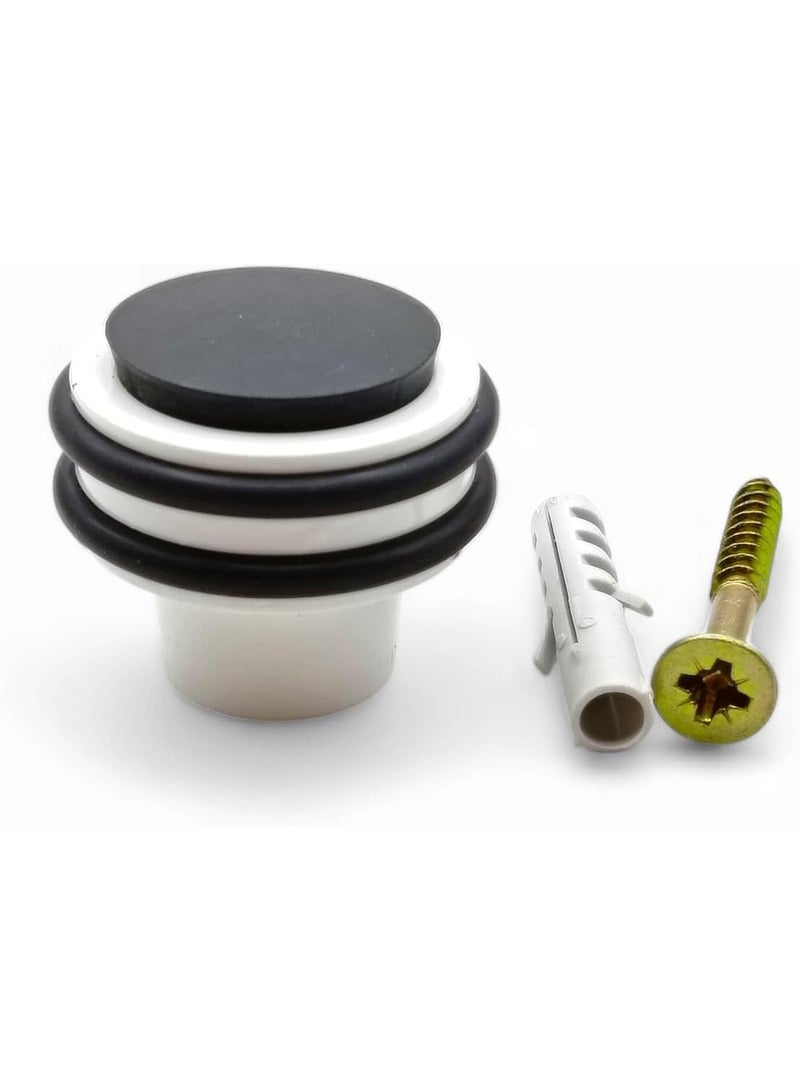 German door bumper with shock absorbing rubber retainer - Image 5