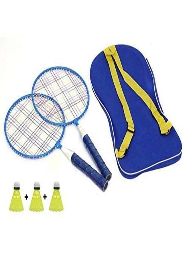 DESCTIDY Kid Children Junior Badminton Rackets Set of 2, Nylon Alloy Badminton Racket Racquet for Kids Children Juniors Adult with Shuttlecock - Image 1