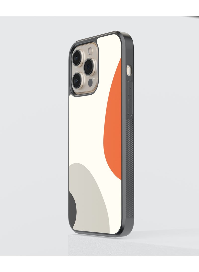 Shopnity iPhone 16 Pro Max Case – Retro Minimalist Design, Stylish Case | Slim, Shockproof, Dotted Grip Sides For Better Hold - Image 4