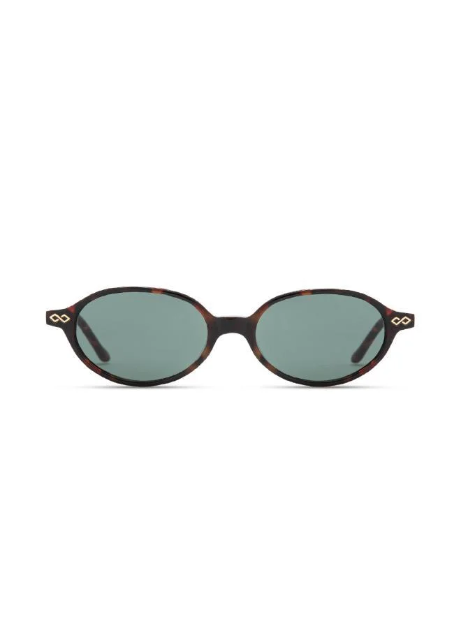 كارين وازن Noor Oval Sunglasses