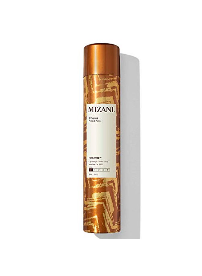 Mizani HD Shyne Lightweight Hairspray Weightless OilFree Formula Shine Nourishment - Image 1