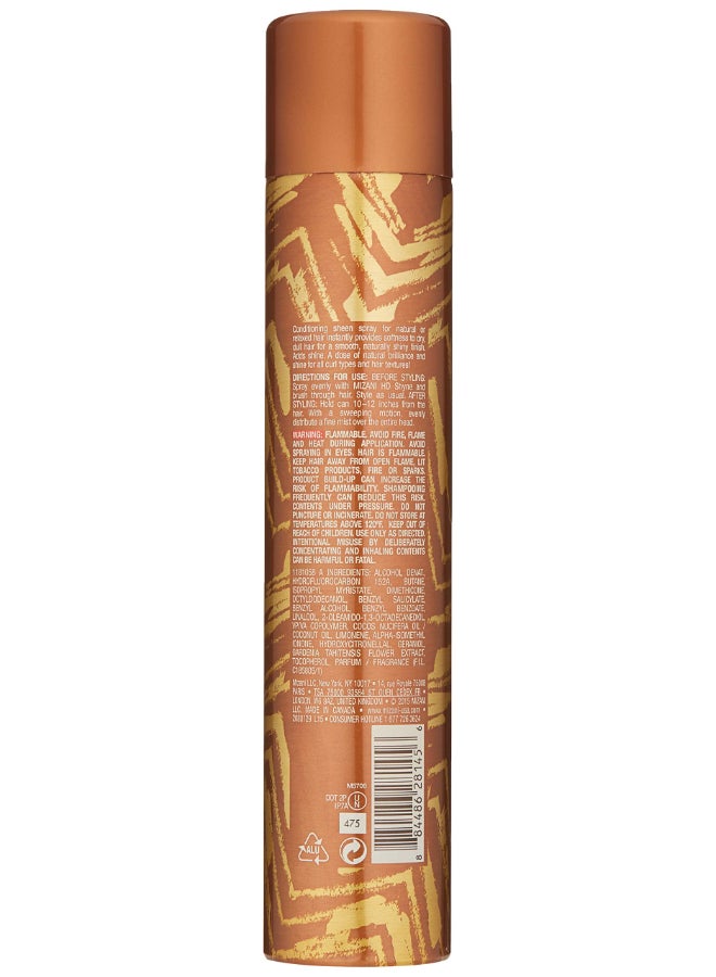 Mizani HD Shyne Lightweight Hairspray Weightless OilFree Formula Shine Nourishment - Image 4