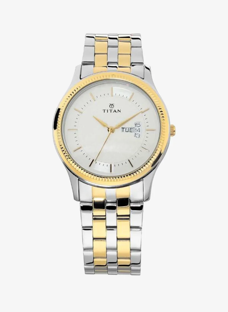 Titan Men's Stainless steel Multifunction Watch 1824BM01 - 7.7 mm