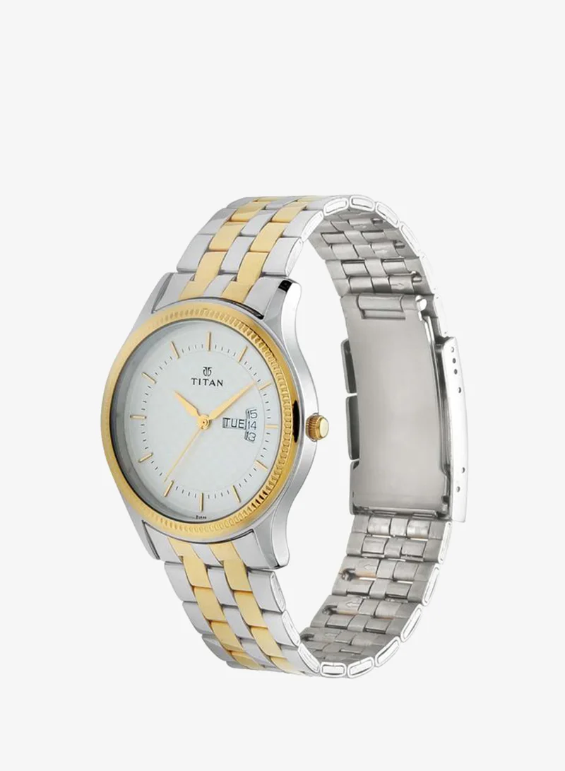 Titan Men's Stainless steel Multifunction Watch 1824BM01 - 7.7 mm