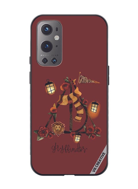 Protective Case Cover For OnePlus 9 Pro Gryffindor Design Multicolour