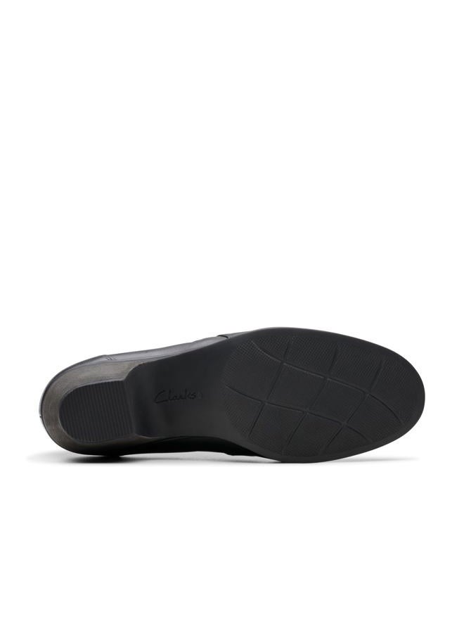 clarks حذاء كاحل نسائي إميلي2 برالي، جلد أسود، 36.5 EU - Image 4