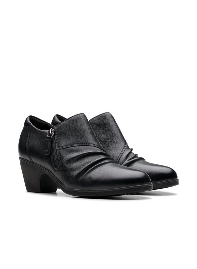 clarks حذاء كاحل نسائي إميلي2 برالي، جلد أسود، 36.5 EU - Image 5