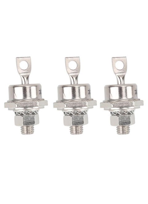 3PCS 70HFR120 70A Rectifier Diode Compact Stable Spiral Rectifier Module for Diesel Generator Accessories Positive Pole