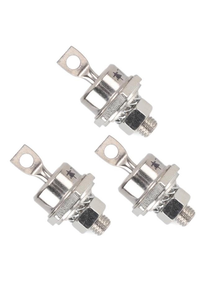 NIBEMINENT 3PCS 70HFR120 70A Rectifier Diode Compact Stable Spiral Rectifier Module for Diesel Generator Accessories Positive Pole  - Image 3