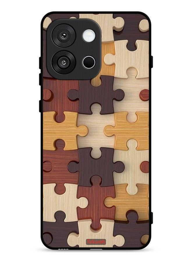 Tolwak OnePlus 13s Protective Case Cover Wooden Pattern - Image 1