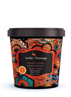 Jardin Flamingo Argan Oil and Orange Flower Sugar Scrub 600g  - Image 1