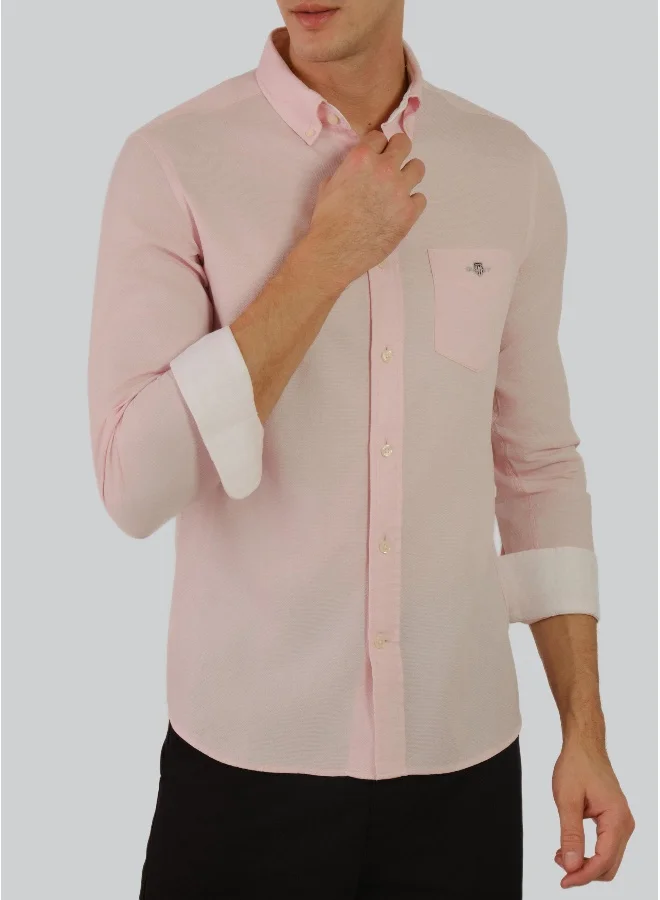 GANT Af Honeycomb Texture Shirt