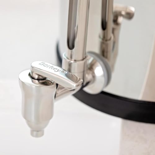 Berkey Royal Berkey GravityFed Water Filter System with 2 Black Berkey Elements Plus Deluxe 10 Stainless Steel Berkey Water View Spigot - Image 3