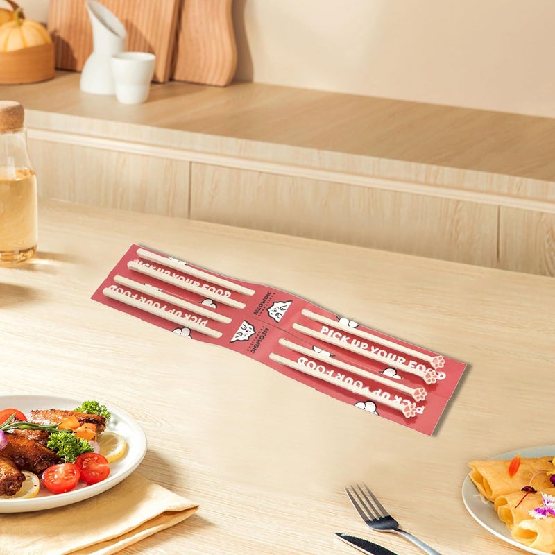 Ceramic Cats Paws Chopsticks For Baby And Kids Beginner Training Helper For Fun And Easy Dining Kitchen Tool Safe - Image 5