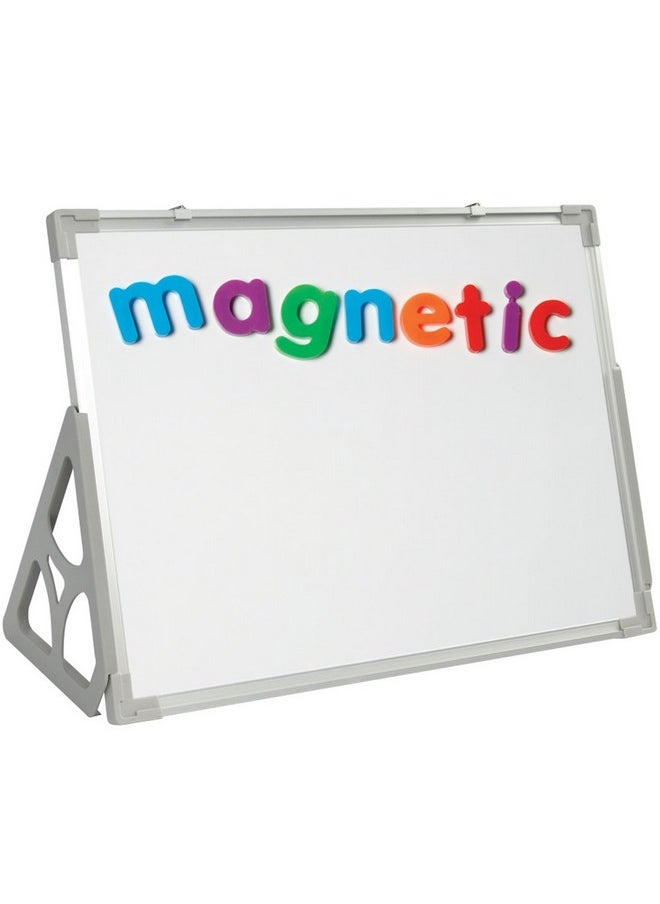 Constructive Playthings 3 'N 1 Magnetic Write And Wipe Reversible Whiteboard And Felt Board For Toddlers With Stand Classroom Supplies Hands On Learning Hang Or Free Standing Toddler Toys For 3+  - Image 2