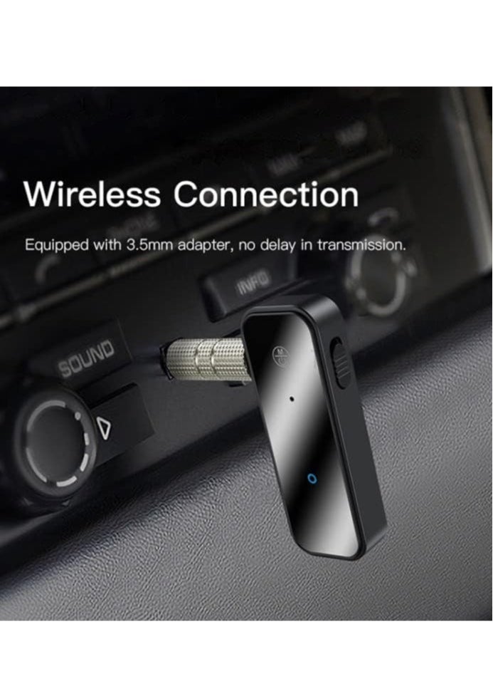 YESIDO YAU25 2-in-1 Bluetooth 5.0 Transmitter Receiver Aux Adapter for Car Home Stereo System. - Image 4