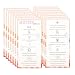 Pop Resin 100 Pack 2x35 Inch Botox Aftercare Card Facial Aftercare Instruction - Image 2