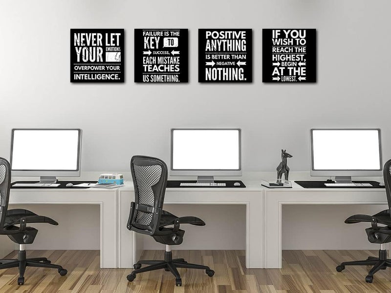 Biufo Inspirational Motivational Wall Art Set - Image 2