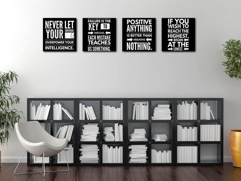 Biufo Inspirational Motivational Wall Art Set - Image 4