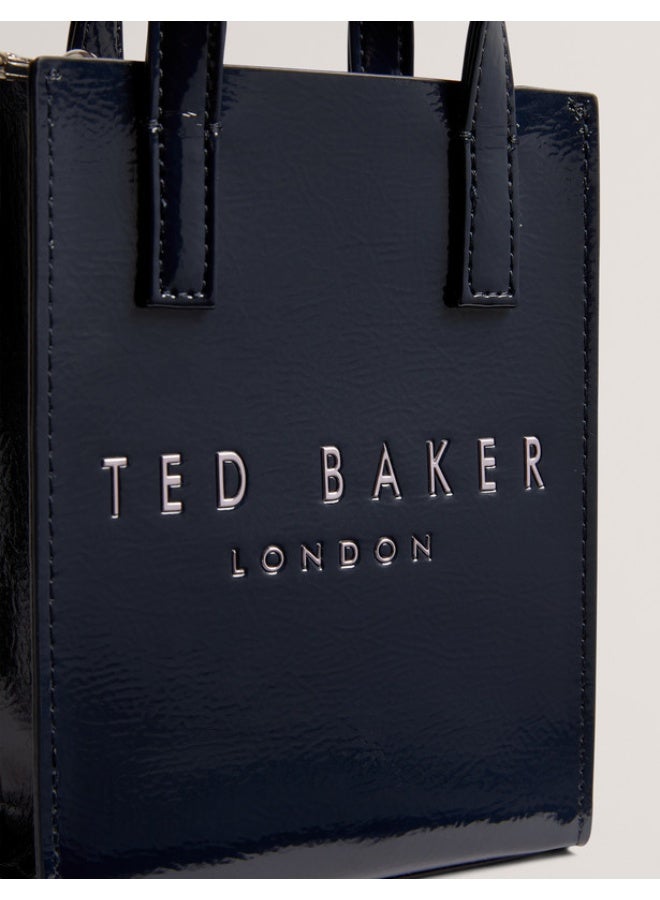 Ted Baker Mini Printed Crinkle Icon Bag - Image 2