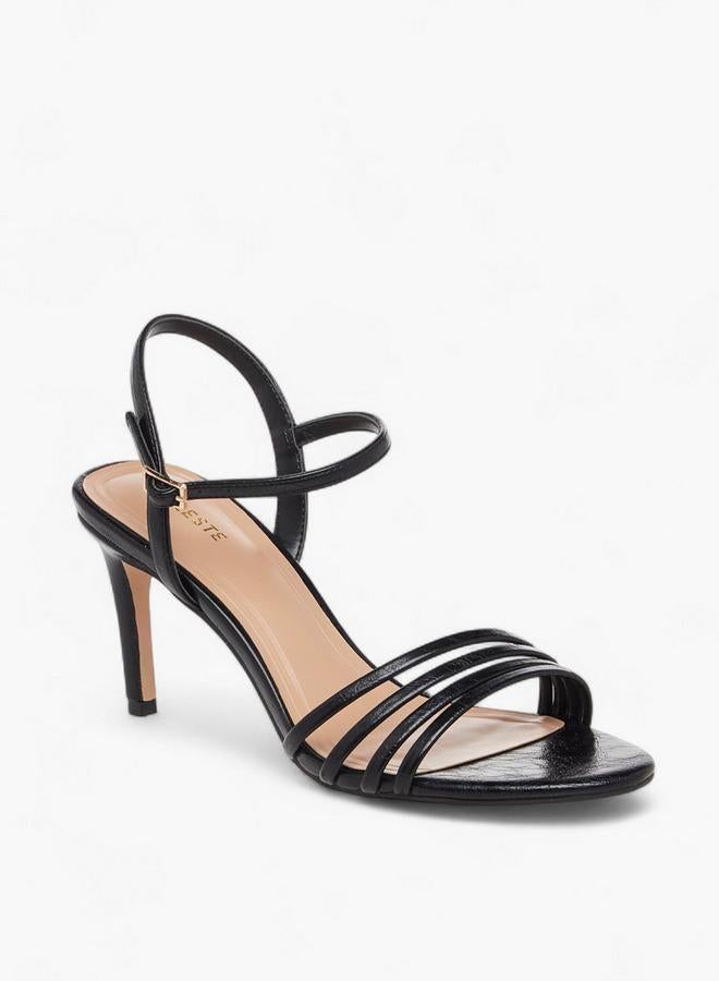 سيليست صنادل نسائية بكعب خنجر مفتوحة من الأمام - Image 1