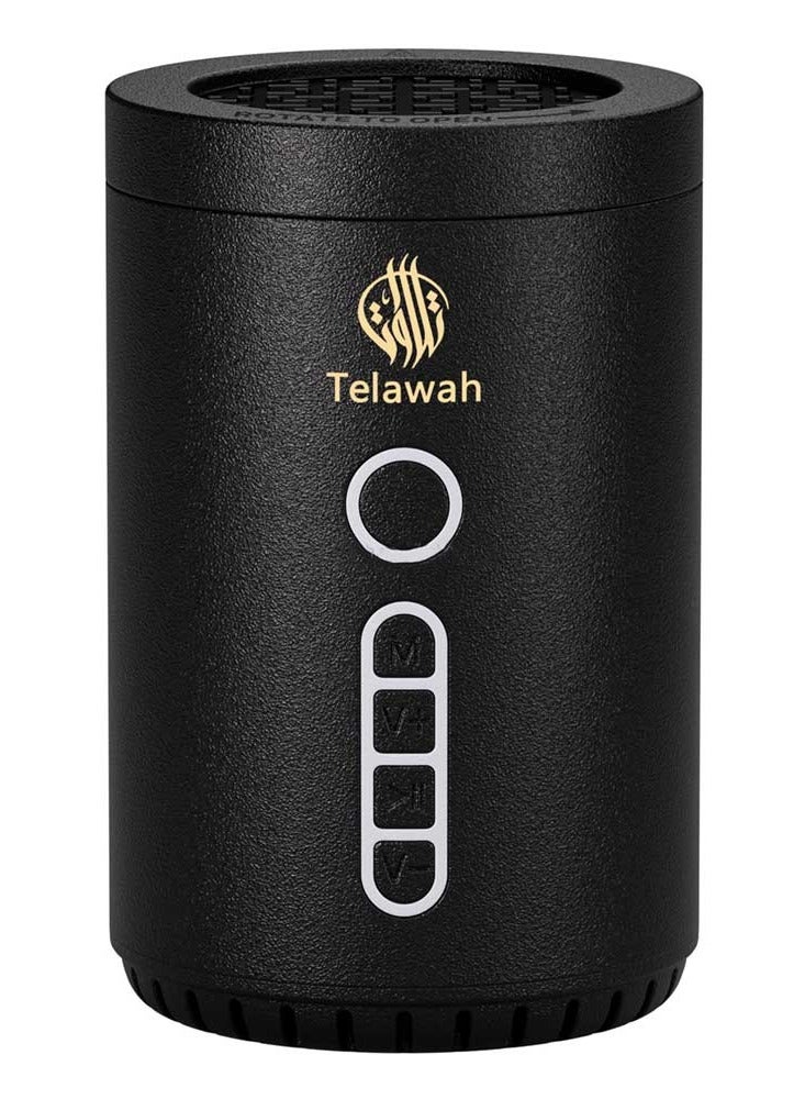 تلواح مبخرة عود كهربائية بخور عربي مع مكبر صوت مسلم للقرآن بالكامل عن بعد والتحكم في التطبيق - Image 1