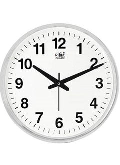 KDS KDS Right Quartz Official Design Wall Clock for Home & Office Decor(28 X 28 X 5cm, (Together One Battery Free)  - Image 1