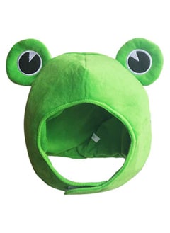 SYOSI Frog Hat Head, Cute Plush Frog Hat Scarf Hat Ears Winter Ski Hat ...