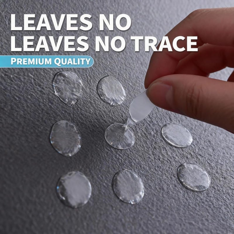 GoodTool 10 Pcs Balloon Clear Glue Points, Double Notes Tape, Removable Traceless Round Adhesive Dots, for Party, DIY Decoration, Craft Supplies - Image 4