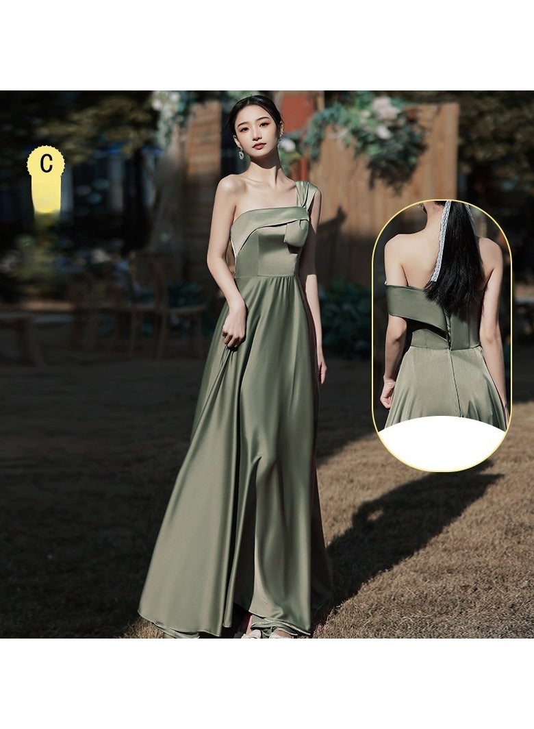 KUYING New Fashionable and Elegant Bridesmaid Dress  - Image 1
