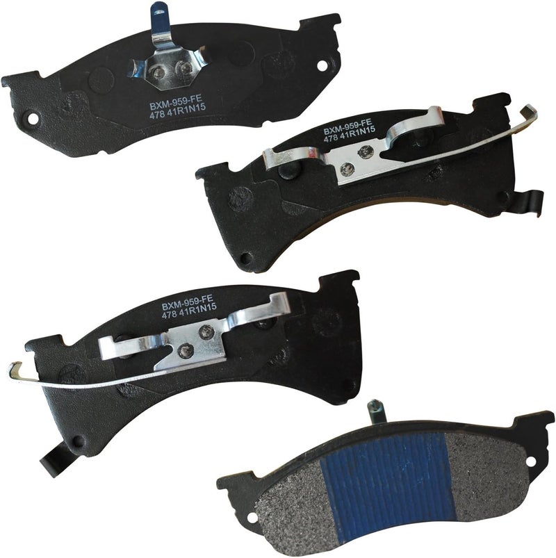 Bendix Premium SBM478 Semi-Metallic Front Brake Pads for Chrysler Dynasty 1990, Imperial 1991-1990, Imperial 1993, New Yorker 1990, New Yorker 1993, Dodge Dynasty 1990 - Image 1