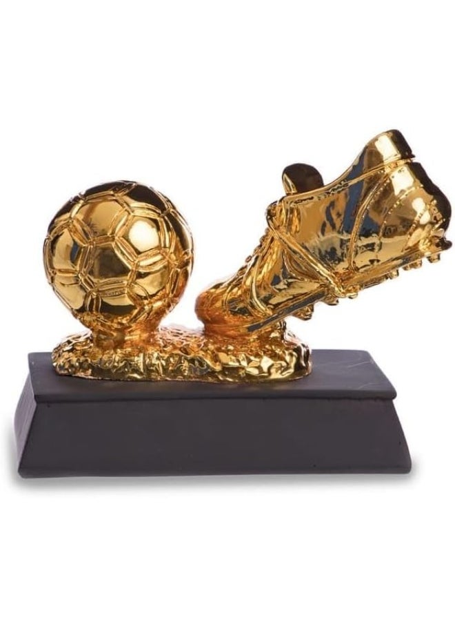 Generic Golden Boot Trophy - Award and Reward for Champions and Football Fans, Golden  - Image 3