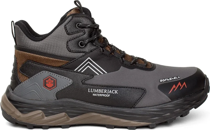 لامبرجاك 101782493 4W Burk 4pr Men's Outdoor Boots Gray