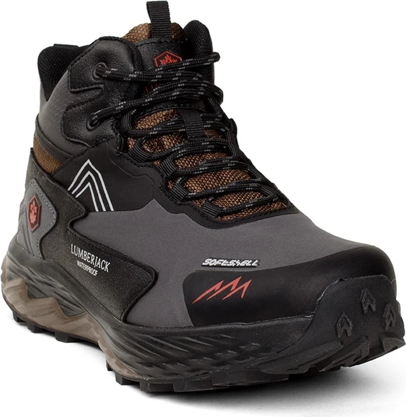 لامبرجاك 101782493 4W Burk 4pr Men's Outdoor Boots Gray