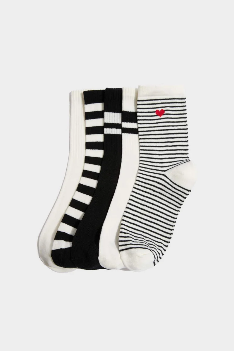 Woman 5 Piece Long sock