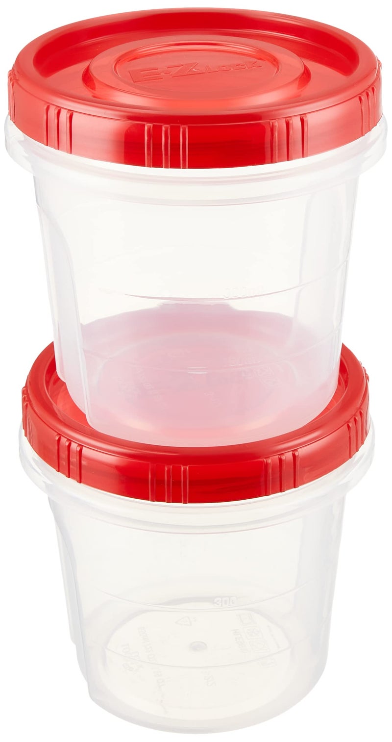LocknLock EZ LOCK SCREW CONTAINER 650ML 2P SET