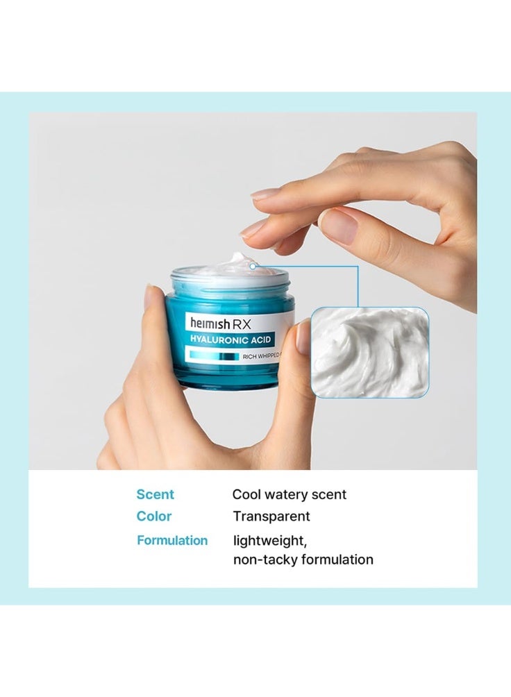 Heimish  RX Hyaluronic Acid Rich Whipped Cream 50ml - Image 3