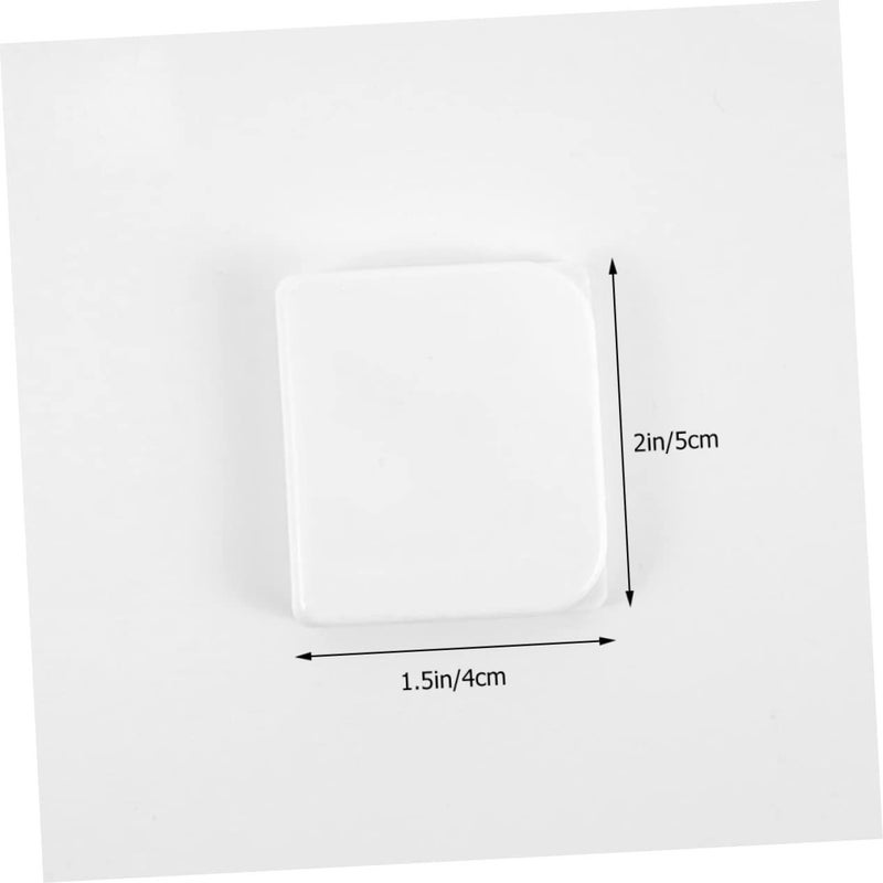 6 حزمة من مشابك ستارة الحمام ذاتية اللصق مقاومة للرياح خطافات بطانة حمام المركبات الترفيهية - Image 3