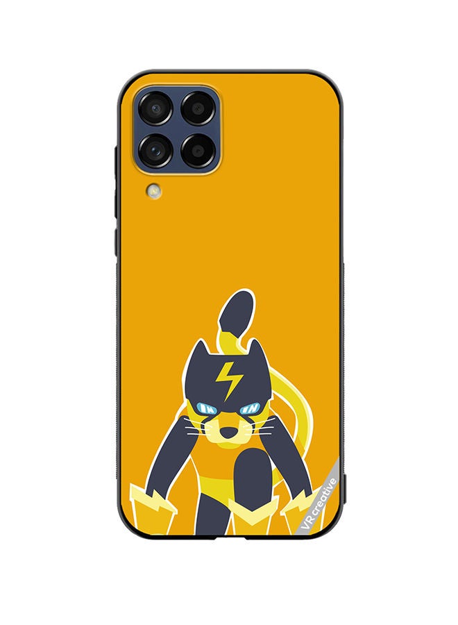 VR CREATIVE Protective Case Cover For Samsung Galaxy M53 Super Cat Design Multicolour - Image 1