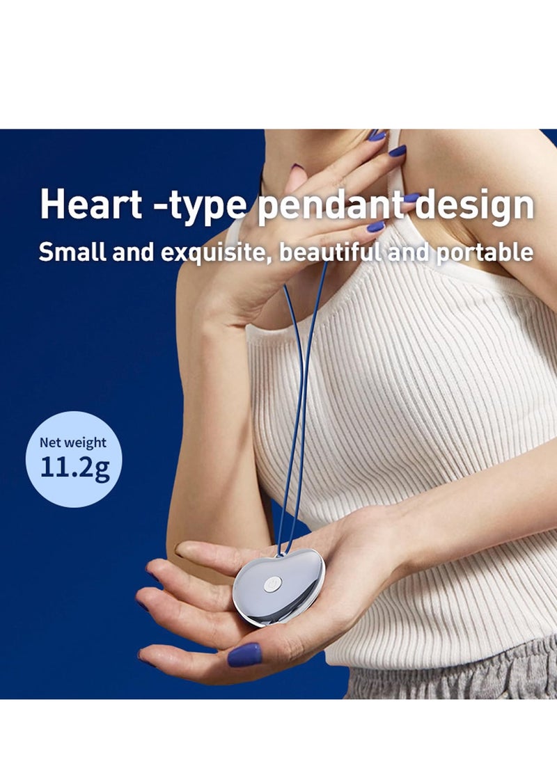 SYOSI Sleep Aid Device Handheld Sleep Aid Device for Insomnia Relief USB Charging  Handheld Microcurrent Sleep Aid Machine, Sleep Instrument for Insomnia & Anxiety Relief Improve Sleep Silver - Image 3