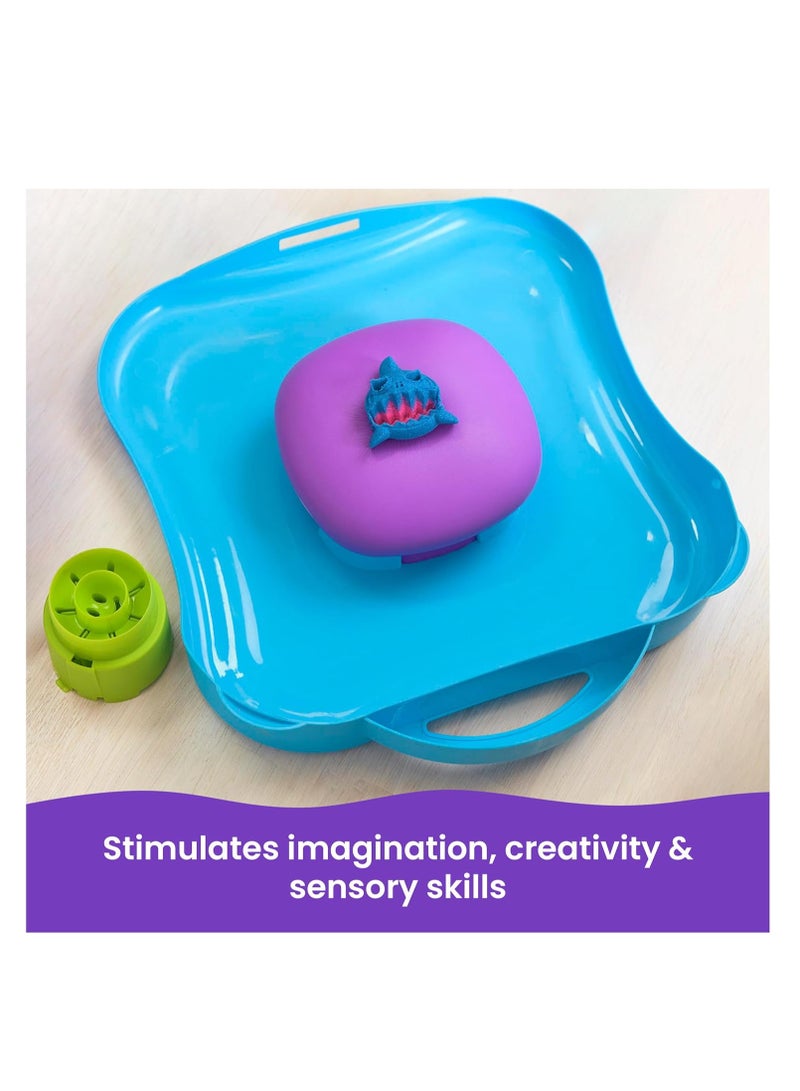 Kinetic Sand رمل كينيتك - مجموعة حركة الضغط - Image 5