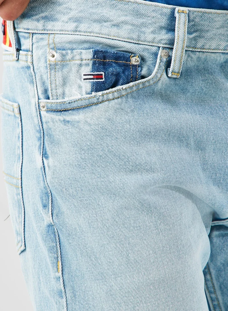 TOMMY JEANS Light Wash Regular Fit Jeans