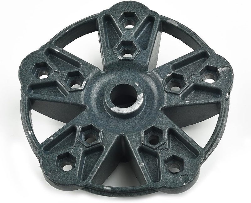 Wind Turbine Hub Thick Metal Wheel for 3 or 5 Blade S/M Type Wind Generator, High Grade Steel with Steady Running, Long Service Life(5 Blades) - Image 1