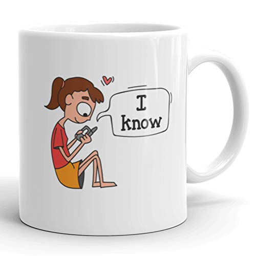 Oye Happy I Love You Premium Ceramic Mugs - Set of 2, Multicolour, 330ml - Image 3