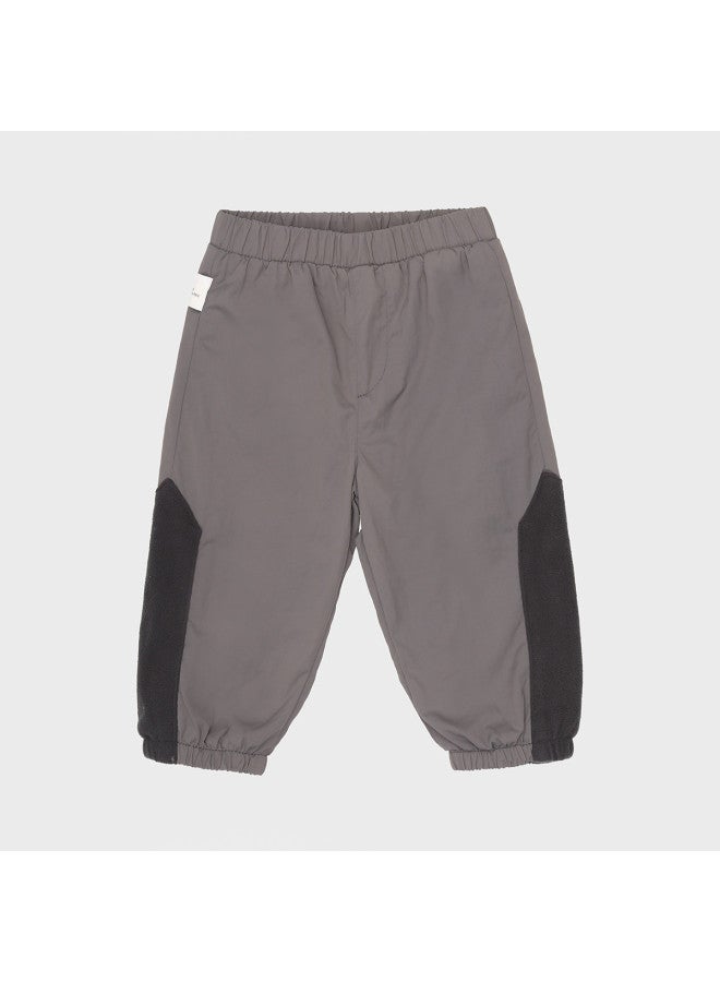 Zara kids' Casual Versatile Soft Comfortable Contrast Leg Design Cuffed Pants - Image 2