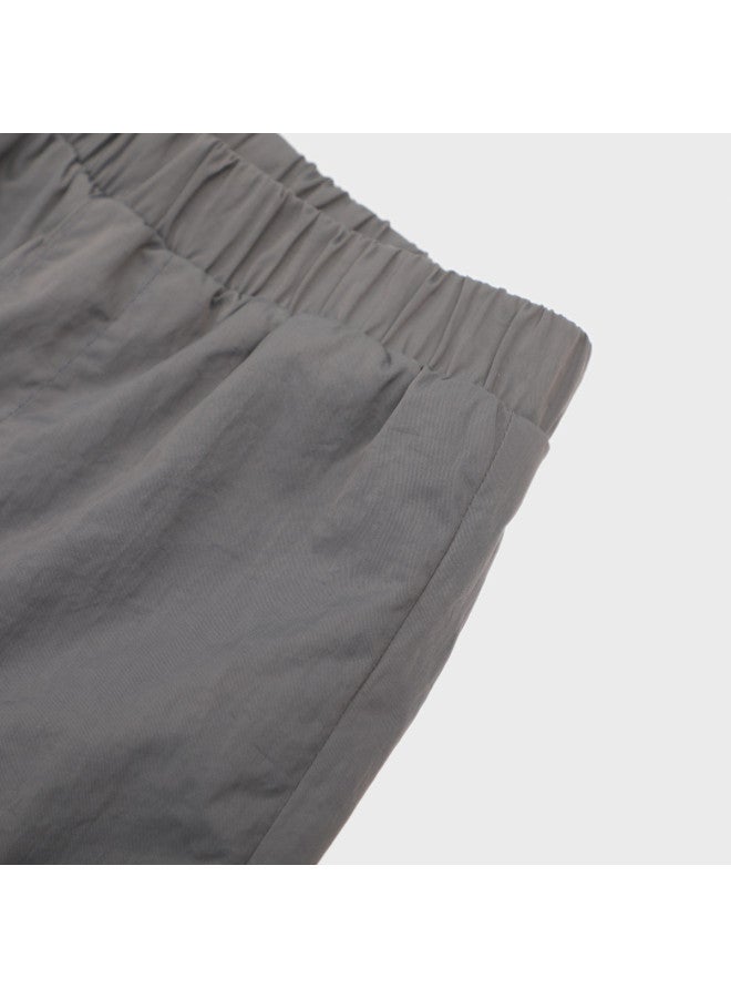 Zara kids' Casual Versatile Soft Comfortable Contrast Leg Design Cuffed Pants - Image 5