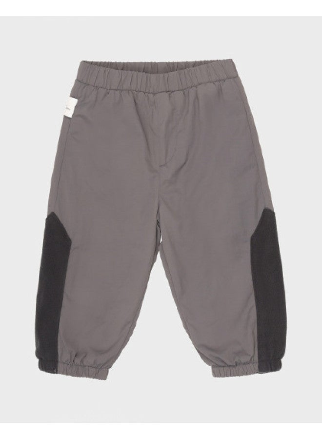 Zara kids' Casual Versatile Soft Comfortable Contrast Leg Design Cuffed Pants - Image 1